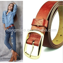 Fashion Ladies leather belt in wenzhou ,hot selling belt